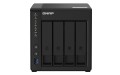 NAP 4-Bay NAS, Intel Celeron Gemini Lake J4025 dual-core 2.0GHz (burst up to 2.9GHz), 4GB DDR4 SODIMM RAM (1x4GB, 2 DIMM slots, max 8GB total), SATA 6Gb/s, 2xGbE, AES-NI encryption, 4K hardware transc - 923860