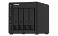 NAP 4-Bay NAS, Intel Celeron Gemini Lake J4025 dual-core 2.0GHz (burst up to 2.9GHz), 4GB DDR4 SODIMM RAM (1x4GB, 2 DIMM slots, max 8GB total), SATA 6Gb/s, 2xGbE, AES-NI encryption, 4K hardware transc - 923862