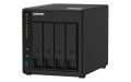 NAP 4-Bay NAS, Intel Celeron Gemini Lake J4025 dual-core 2.0GHz (burst up to 2.9GHz), 4GB DDR4 SODIMM RAM (1x4GB, 2 DIMM slots, max 8GB total), SATA 6Gb/s, 2xGbE, AES-NI encryption, 4K hardware transc - 923864