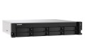 NAP 8-bay rackmount NAS, AMD Ryzen V1000 series V1500B 4C/8T 2.2GHz, 4GB DDR4 RAM (2 x UDIMM slots, max. 64GB), 2 x 2.5GbE LAN, optional 10GbE & M.2 NVMe/SATA SSD expansion via PCIe, 1 x PCIe 3.0 x 8 - 923920
