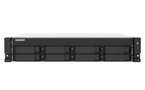 NAP 8-bay rackmount NAS, AMD Ryzen V1000 series V1500B 4C/8T 2.2GHz, 4GB DDR4 RAM (2 x UDIMM slots, max. 64GB), 2 x 2.5GbE LAN, optional 10GbE & M.2 NVMe/SATA SSD expansion via PCIe, 1 x PCIe 3.0 x 8 - 923833
