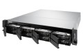 NAP 8-Bay TurboNAS, AMD Quad-Core 2.0GHz, 4GB DDR3L RAM (max 16GB), 1 x 10GbE 10GBASE-T (pre-installed PCIe card), 4 x GbE, SATA 6Gb/s, AES-NI Hardware Encryption, Virtualization Station, Redundant PS - 768565