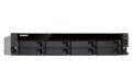 NAP 8-Bay TurboNAS, AMD Quad-Core 2.0GHz, 4GB DDR3L RAM (max 16GB), 1 x 10GbE 10GBASE-T (pre-installed PCIe card), 4 x GbE, SATA 6Gb/s, AES-NI Hardware Encryption, Virtualization Station, Redundant PS - 768562
