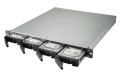 NAP 4-Bay TurboNAS, AMD Quad-Core 2.0GHz, 4GB DDR3L RAM (max 16GB), 1 x 10GbE 10GBASE-T (pre-installed PCIe card), 4 x GbE, SATA 6Gb/s, AES-NI Hardware Encryption, Virtualization Station, Surveillance - 767834