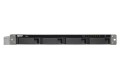 NAP 4-Bay TurboNAS, AMD Quad-Core 2.0GHz, 4GB DDR3L RAM (max 16GB), 1 x 10GbE 10GBASE-T (pre-installed PCIe card), 4 x GbE, SATA 6Gb/s, AES-NI Hardware Encryption, Virtualization Station, Surveillance - 767837