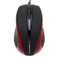 Mysz przewodowa Esperanza SIRIUS EM102R optyczna czerwona - 1066918