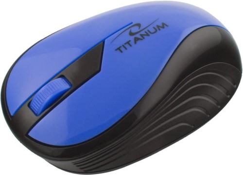 Mysz bezprzewodowa Titanum TM114B RAINBOW optyczna niebieska - 985421