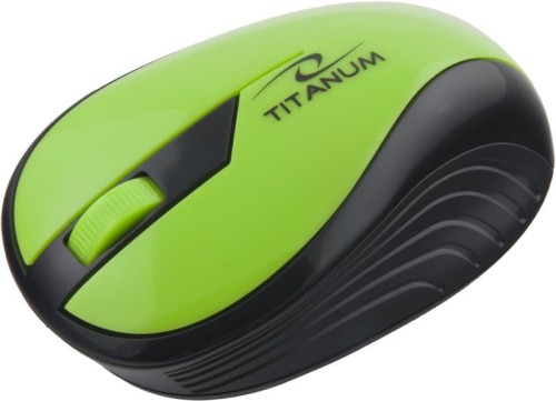 Mysz bezprzewodowa Titanum RAINBOW TM114G optyczna zielona - 985422