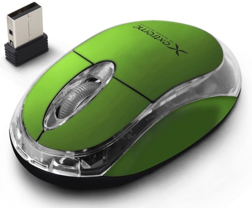 Mysz bezprzewodowa Extreme 3D Harrier optyczna 2.4 GHz zielona - 984699