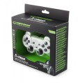 Gamepad PS2/PS3/PC USB Esperanza "Corsair" biało/czarny - 736002