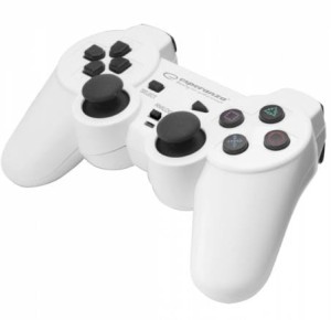 Gamepad PS3/PC USB Esperanza "Trooper" biało/czarny