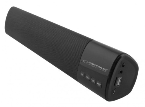Głośnik Bluetooth Esperanza EP149 Courante Soundbar FM czarny - 949019