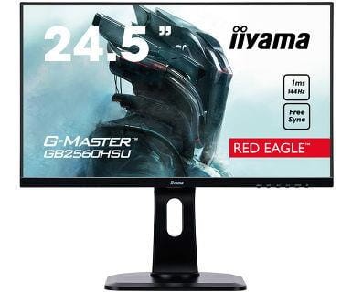 Monitor IIYAMA G-Master Red Eagle GB2560HSU-B1 (24,5"; TN; FullHD 1920x1080; DisplayPort, HDMI; kolor czarny) - 760517