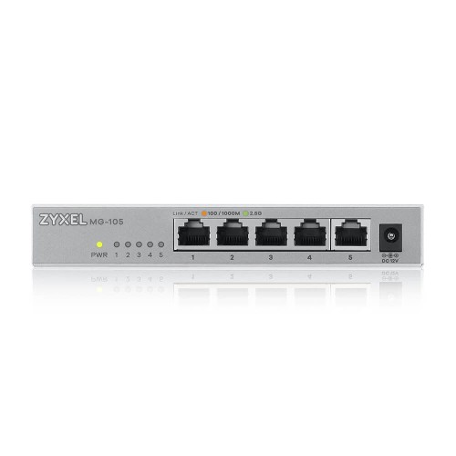Switch niezarządzalny Zyxel MG-105-ZZ0101F 5x10/100/1000 Mbps - 1042621