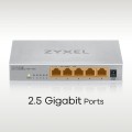 Switch niezarządzalny Zyxel MG-105-ZZ0101F 5x10/100/1000 Mbps - 1042627
