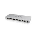 Switch zarządzalny Zyxel XGS1250-12 8x10/100/1000Mbps 3x100M/1G/2,5G/5G/10G 1xSFP+ - 911237