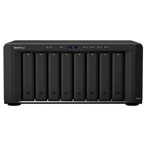 Synology NAS DS1819+, 8-kieszeniowy w wersji desktop, upgradable to 32GB 3Y EOL - 980293