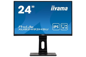 MONITOR LED IIYAMA 23.8" XUB2493HSU-B1  IPS FullHD D-SUB/HDMI/DP/SPK. BLACK