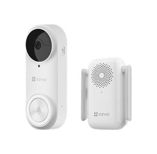 Zestaw dzwonka do drzwi EZVIZ CS-DB2 (3MP) Wi-Fi DB2 2K zasilany akumulatorowo - 1343176