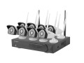 Zestaw do monitoringu Lanberg ICS-0808-0020 rejestrator NVR 8 kanałowy WiFi + 8 kamery IP 2 Mpx z akcesoriami - 697483