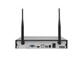 Zestaw do monitoringu Lanberg ICS-0404-0020 rejestrator NVR 4 kanałowy WiFi + 4 kamery IP 2 Mpx z akcesoriami - 1401320