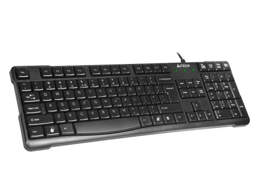 Klawiatura przewodowa A4Tech KR-750 USB czarna - 698420