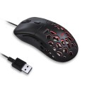 Mysz przewodowa AOC GM510B Pixart 3389 RGB 16000 DPI czarna - 984542