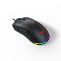 Mysz przewodowa AOC GM530B Pixart 3389 RGB 16000 DPI czarna - 1403122