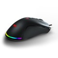 Mysz przewodowa AOC GM530B Pixart 3389 RGB 16000 DPI czarna - 984544