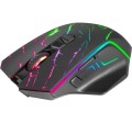 Mysz bezprzewodowa Defender URAN GM-503 optyczna 3200dpi czarna RGB AKUMULATOR 8 przycisków Gaming - 1188324