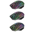 Mysz bezprzewodowa Defender URAN GM-503 optyczna 3200dpi czarna RGB AKUMULATOR 8 przycisków Gaming - 1188323