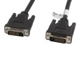 Kabel Lanberg CA-DVID-10CC-0030-BK (DVI-D M - DVI-D M; 3m; kolor czarny) - 1402263