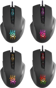 Mysz przewodowa Defender WOLVERINE GM-700L 12800dpi 7P Gaming RGB