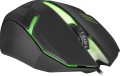 Mysz przewodowa Defender HIT MB-550 1600dpi 3P czarna 7 kolorów - 1403666