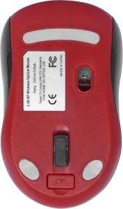 Mysz bezprzewodowa Defender DACOTA MS-155 IR-laserowa 2000dpi 4P czarno-czerwona