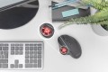 Mysz bezprzewodowa DIGITUS typu trackball, ergonomiczna, bluetooth, 2.4Ghz lub USB C, czarna - 1307681