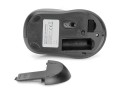 Mysz bezprzewodowa DIGITUS optyczna 1200 DPI 3 przyciski 2,4 GHz, czarna silent - 1403788