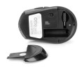 Mysz bezprzewodowa DIGITUS optyczna 1600 DPI 6 przycisków 2,4 GHz, czarno-szara - 1403792