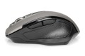 Mysz bezprzewodowa DIGITUS optyczna ergonomiczna 1600 DPI 6 przycisków 2,4 GHz, czarno-szara - 1403795