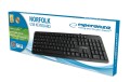 Klawiatura przewodowa Esperanza EK139 USB Norfolk czarna - 1065960