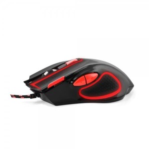 Mysz przewodowa Esperanza MX401 Hawk optyczna Gaming USB czarno-czerwona