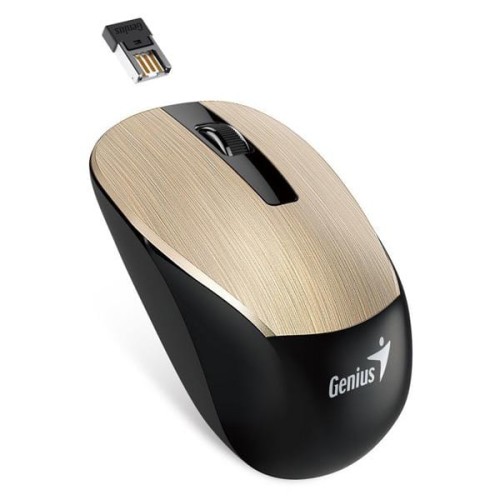 Mysz bezprzewodowa Genius NX-7015 Gold, Blue-Eye SmartGenius - 1167827