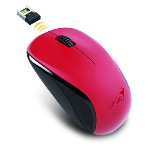 Mysz bezprzewodowa Genius NX-7000 Passion red, Blue-Eye SmartGenius - 1167831