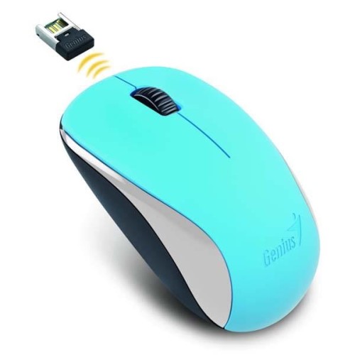 Mysz bezprzewodowa Genius NX-7000 Ocean blue, sensor Blue-Eye SmartGenius - 1167832