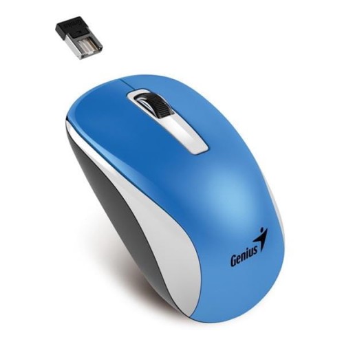 Mysz bezprzewodowa Genius NX-7010 Metalic Blue, sensor Blue-Eye SmartGenius - 1159557