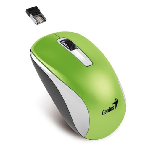 Mysz bezprzewodowa Genius NX-7010 Metalic Green, sensor Blue-Eye SmartGenius - 1167839