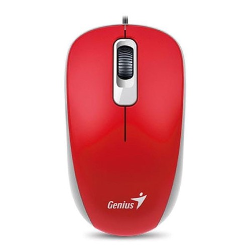 Mysz przewodowa Genius DX-110 Passion Red 1000 DPI - 1167846