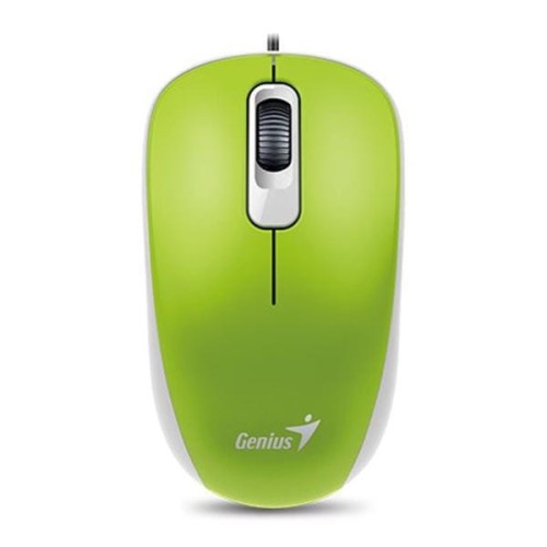 Mysz przewodowa Genius DX-110 Spring Green 1000 DPI - 1167848