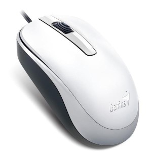 Mysz przewodowa Genius DX-120 Elegant White 1000 DPI