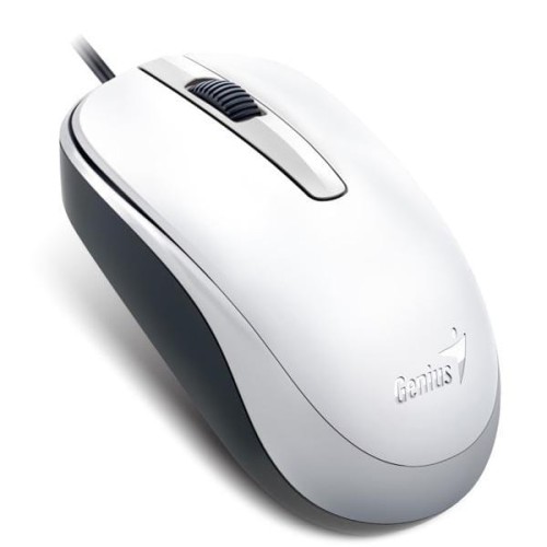 Mysz przewodowa Genius DX-120 Elegant White 1000 DPI - 1167850